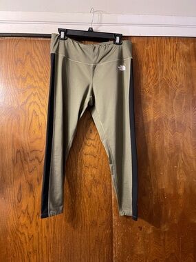 The North Face  Olive and Black Performance Leggings